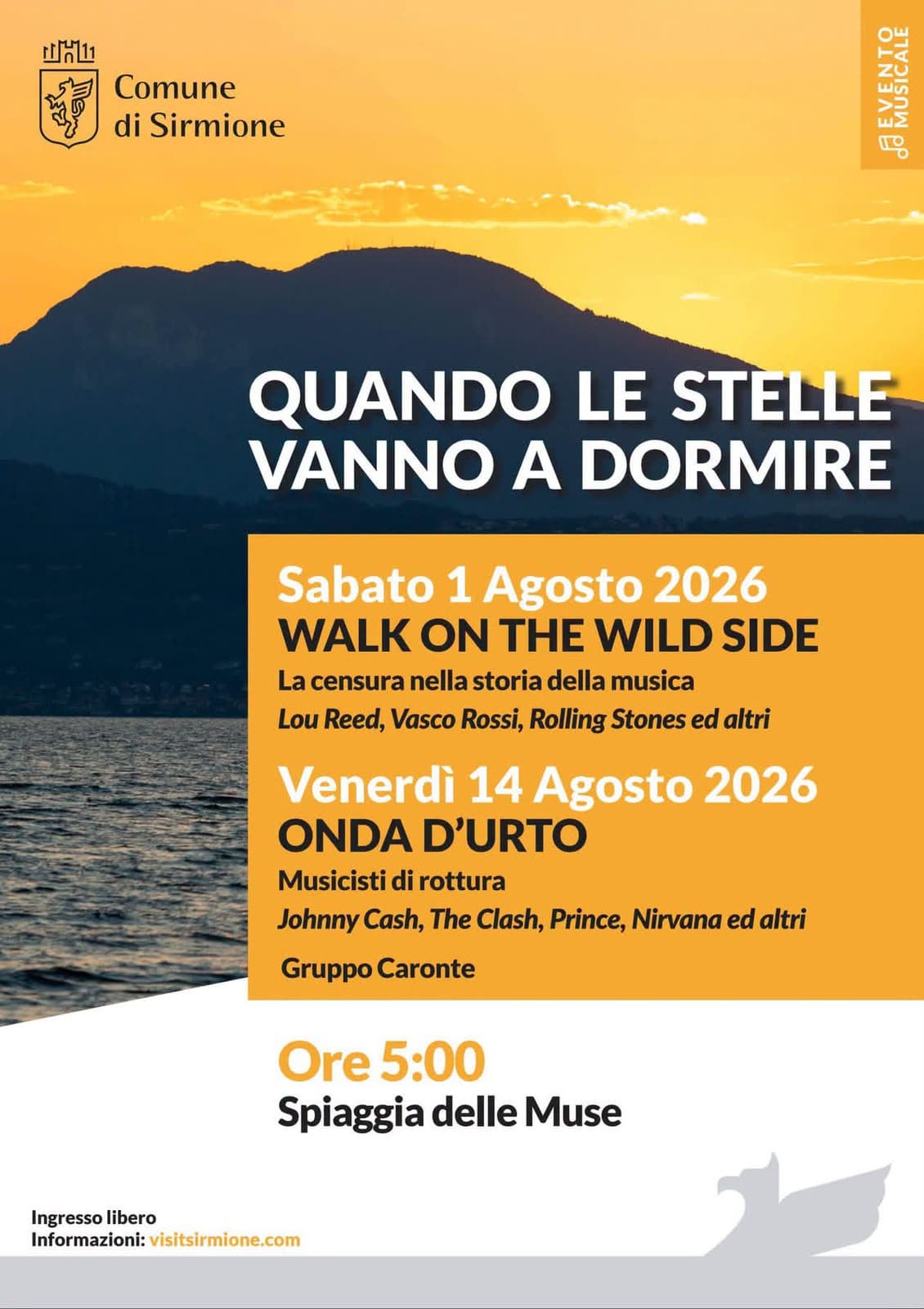 Quando le stelle vanno a dormire – Walk on the Wild Side