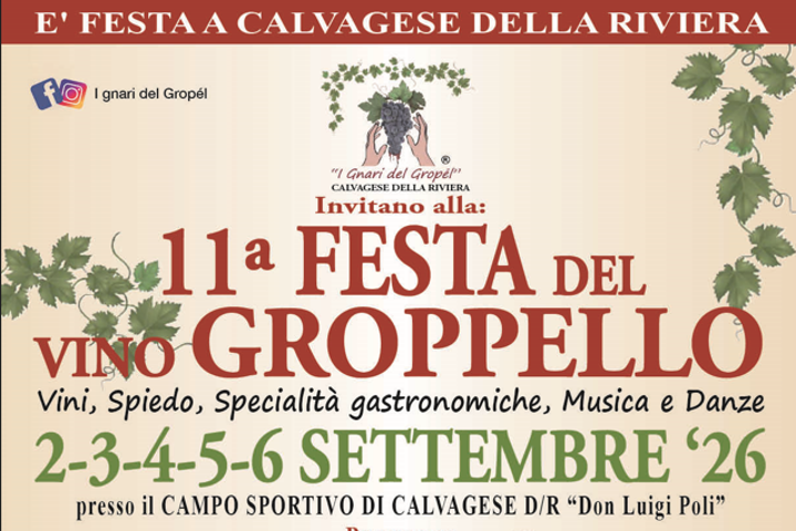 11° Festa del vino groppello
