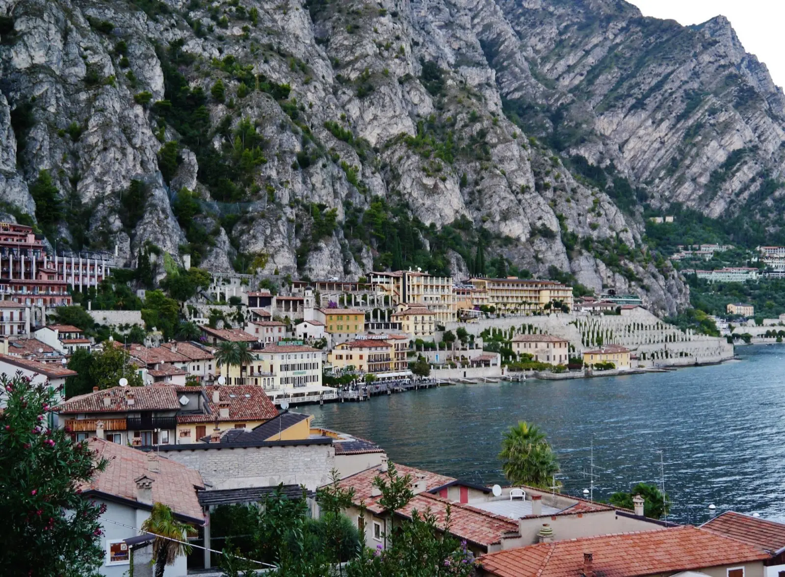 Fuochi d'artificio a Limone sul Garda